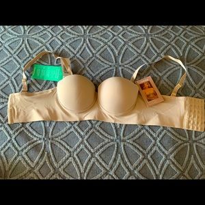 Leonisa strapless multi-way bra size 34C brand new with tags